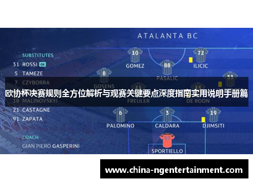 欧协杯决赛规则全方位解析与观赛关键要点深度指南实用说明手册篇